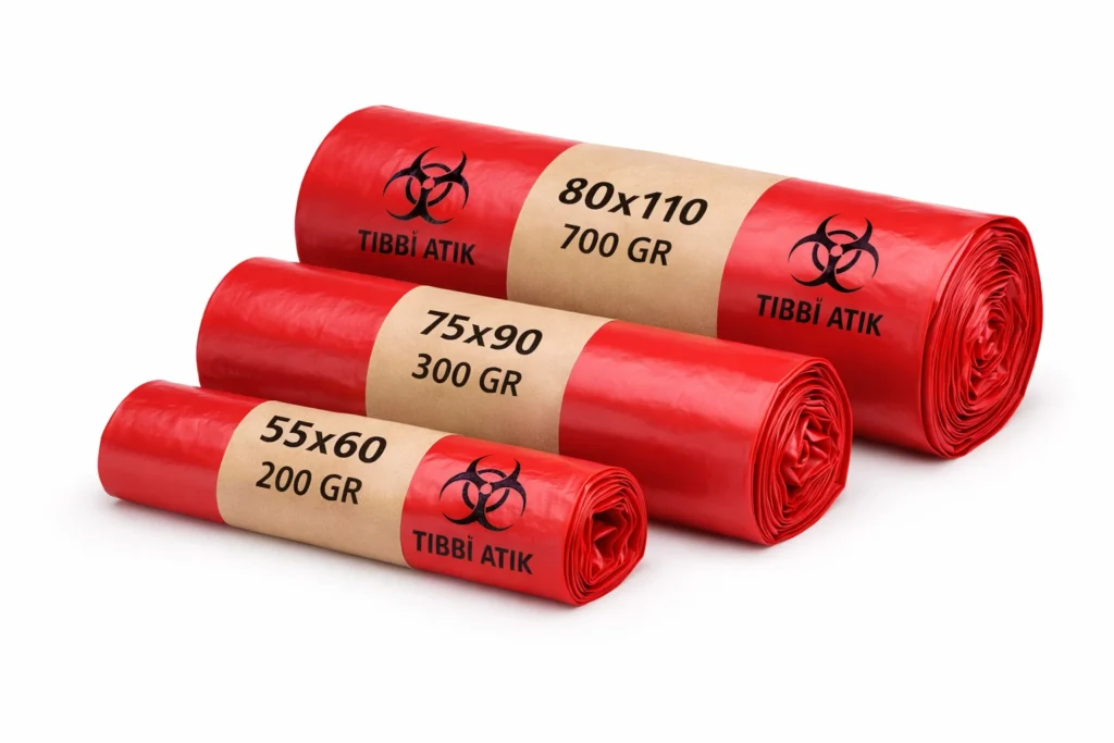 Tıbbi Baskılı Çöp Torbası