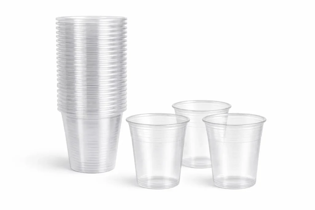 Şeffaf Plastik Bardak